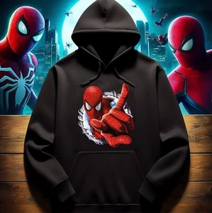 Spiderman hoodie, Superhero Hoodie, Fighters hoodie, Spidey hoodie, Cartoon top - Picture 1 of 7