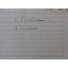 Air Of Dardamus Admission Charming Manuscript Singer Strings Ca1800