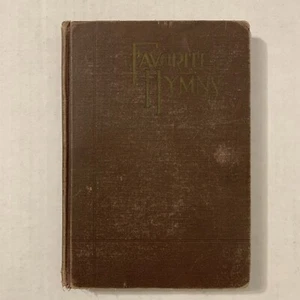 Vintage 1933 Favorite Hymns All Purpose Songbook Sturgis Standard Publishing Co - Picture 1 of 15