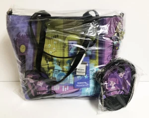 Bolso de Mano y Cartera de Monedas Shag Mansión Embrujada 50 Aniversario Harveys de los Parques Disney - Imagen 1 de 6