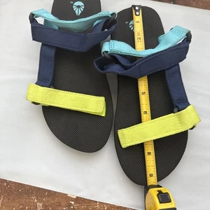 Teva Women’s Colored Strap Hiking Sandals Size 7 M Black - Picture 1 of 5