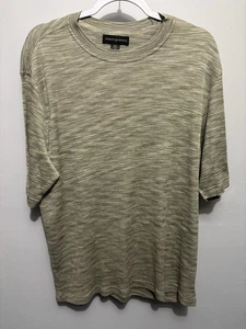Jhane Barnes Men’s Green 100% Silk Shirt Size Large - Picture 1 of 4