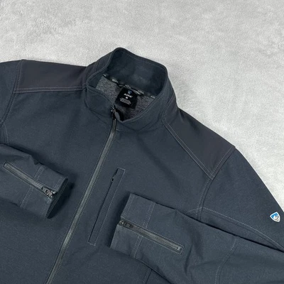 Kuhl Impakt Jacket Mens Medium Gotham Gray Full Zip Outdoor Gorpcore Casual - Image 1 of 4