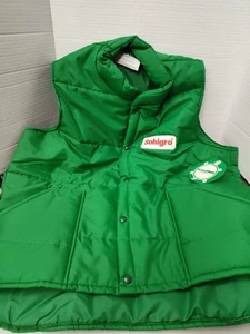 Holloway Turtle Shell Men Large Puffer Vest Sohigro Logo Farm Trucker Snap Green - Bild 1 von 7
