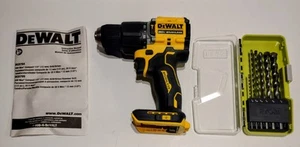 DeWalt 20V Brushless 1/2" Hammer Drill DCD799 Tool Only w/ 6 PC Masonry Bit Set - Picture 1 of 5
