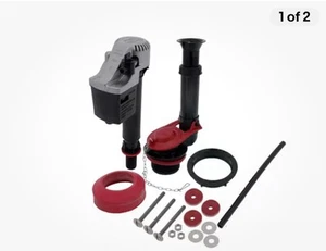 "Kit completo de reparación de inodoro universal Korky QuietFILL Platinum 4010M se adapta a 2"" nuevo" - Imagen 1 de 3
