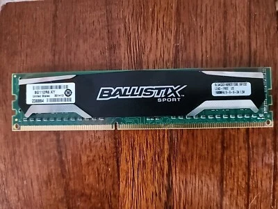 Crucial Ballistix Sport 16GB BLS4G3D1609S1S00 PC3-12800U DDR3 Memory RAM 4x4GB - Image 1 of 4
