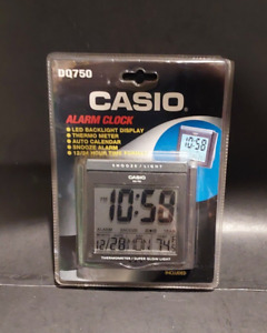 Vintage Casio Thermometer / Illuminator Alarm Clock DQ750