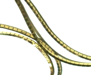 Unisex Designer Box Gliederkette 14K Gelbgold 3,8g Qualität "FLÜSSIG" 17,5" lang - Bild 1 von 5