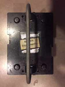 72201 60AMP MAIN FUSE HOLDER PULLOUT SERVICE DISCONNECT MANUFACTURER UNKNOWN - Picture 1 of 6