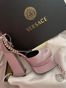Versace Décolleté Platform Lilla. Lilac Platform Rare - Foto 1 di 10