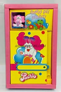 MATTEL POOCHIE DIARIO OF SECRET + GUMMI VINTAGE 1987 NEU UNBENUTZT - Bild 1 von 11