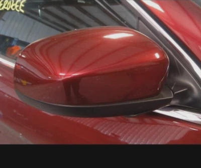 Espejo retrovisor de puerta rojo térmico Jeep Cherokee 2017-2021 pasajero derecho Foto 1 de 3