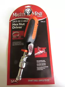 Master Mind Lock on & Hold Dado Esagonale Avvitatore 5/16" per 7" Nuovo #800266 Strumento Resistente - Foto 1 di 6