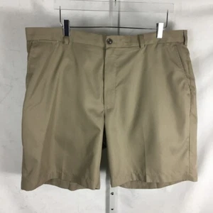 Brooks Brothers Mens Flat Front Shorts Tan 42 - Picture 1 of 12