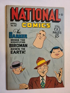 NATIONAL COMICS # 59 QUALITY GROUP 1947 FINE+ - Picture 1 of 5