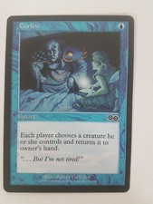Curfew Magic the Gathering MTG Urza's Saga Blue Common
