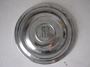 FIAT COPRICERCHIO IN METALLO CROMATO PER AUTO ANNI 60/70 (B) - Bild 1 von 6