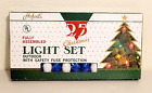 Vintage Hofert's Blue & White 25 Light C9 Christmas Lights Outdoor Set Tested