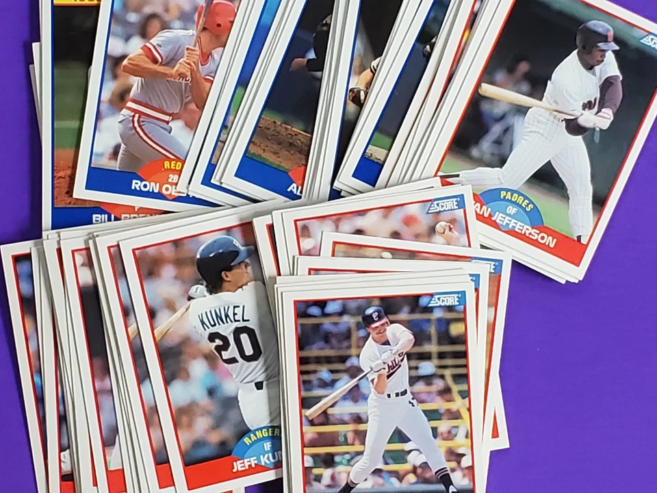 1989 SCORE BASEBALL CARDS YOU PICK MULTI CARD DISCOUNT 50% OFF 2+ - Image 1 of 1