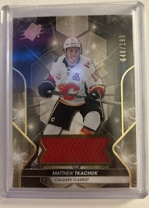 2019-20 SPx UD Jersey GAME USED Matthew Tkachuk #7 # 048/199