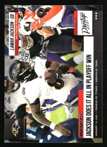 Lamar Jackson 2021 Panini Prestige #HR-LJ FOOTBALL Card - Picture 1 of 2