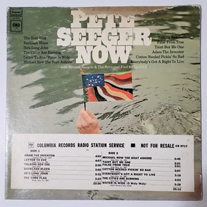 Pete Seeger Now W/Bernice Reagon, Fred Kirkpatrick LP Columbia G/VG Folk '68 - Picture 1 of 4