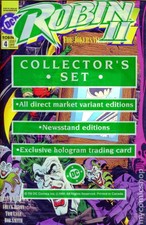 Robin 2 The Joker's Wild Collectors Set #4 FN 1991 Stock Image