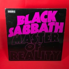 BLACK SABBATH Master Of Reality 1976 UK vinyl LP NEMS Ozzy Osbourne A2 B2 ~