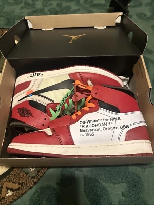 Talla 10 - Jordan 1 Retro OG x Off-White High Chicago Foto 1 de 4