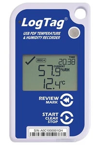 LogTag UHADO-16 Multi-Use USB/PDF Temperature & Humidity Data Logger w/ Display - Picture 1 of 1
