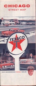 1960 Texaco Road Map: Chicago NOS - Picture 1 of 1