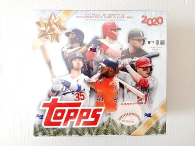 MLB 2020 Topps Holiday Baseball Mega Box - Image 1 of 4