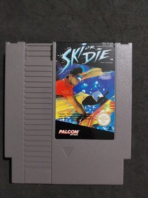 SKI OR DIE NINTENDO NES PAL A MATTEL ITA USATO SOLO CASSETTA