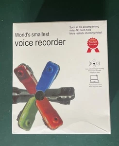 Mini DV World’s Smallest Voice Recorder Voice-Activated Camera With Accessories - Picture 1 of 8