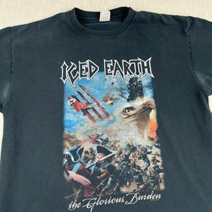 Camiseta Iced Earth The Glorious Burden Band Para Hombre XL Heavy Metal Y2K Doble Cara - Imagen 1 de 15