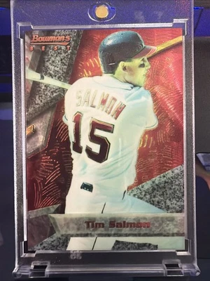 1994 Bowman's Best - Red Tim Salmon #25 Refractor - Image 1 of 2