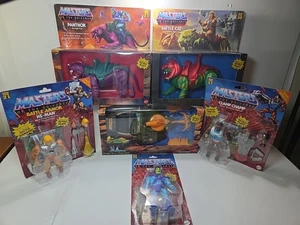 6 Stück MOTU He-Man Skeletor, Battle Cat Panthor & weitere Actionfiguren 2020,21 - Bild 1 von 11