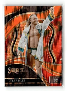 2024 Panini Select WWE Ringside - Tyler Bate #225 Orange Flash Prizm - Picture 1 of 2