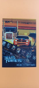 Transformers Dark Moon 2011 Hasbro/Enterplay Movie Scene Trading Card MS1-06 - Picture 1 of 2