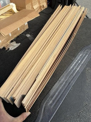 Large Lot Of 36" X 3" Balsa Sheet For R/c Model Airplane Kit - Image 1 of 4