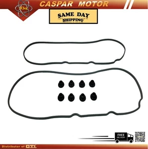 ENGINE VALVE COVER GASKET SET FITS 99-16 GMC CHEVY 4.8/5.3/6.0/6.2/7.3L VORTEC - Bild 1 von 2