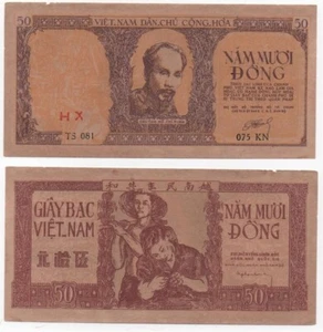 Vietnam - 50 Dong 1952 VF P. 39 Lemberg-Zp - Picture 1 of 1