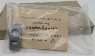 VEB DDR SCALA N 1/120 DDR SKODA SPORT GRIGIO + SACCHETTO + NOTA - Immagine 1 di 4