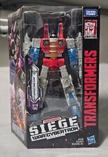 Transformers Siege War for Cybertron Starscream Voyager Class Action Figure