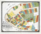 1642 Mise en page Carte de New-Amsterdam New York