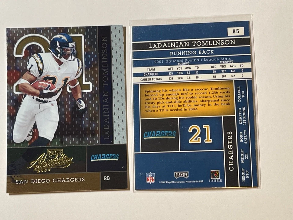 2002 Playoff Absolute Memorabilia Football You Pick the Card - Image 1 of 1