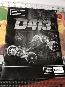 Hpi Racing R413 Buggy Instruction Manual {PreOwned} USA Shipped - Picture 1 of 6