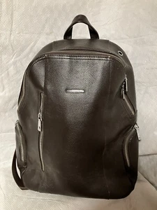VINTAGE BOSTANTEN BROWN PEBBLE LEATHER BACKPACK SEE DESCRIPTION - Picture 1 of 17