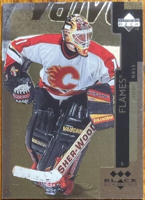 1997-98 Black Diamond Triple Diamond Tyler Moss RC #108 Calgary Flames - Image 1 of 2